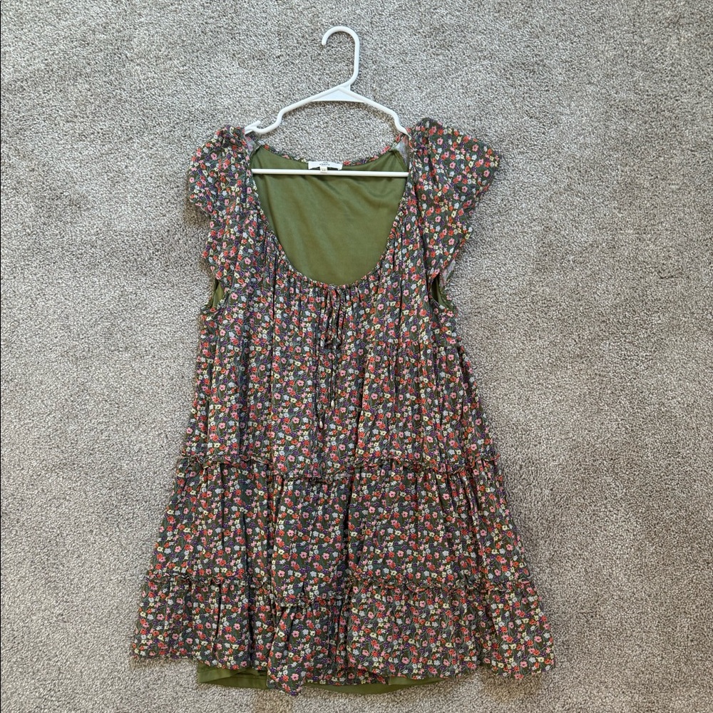 Entro Floral Mini Dress